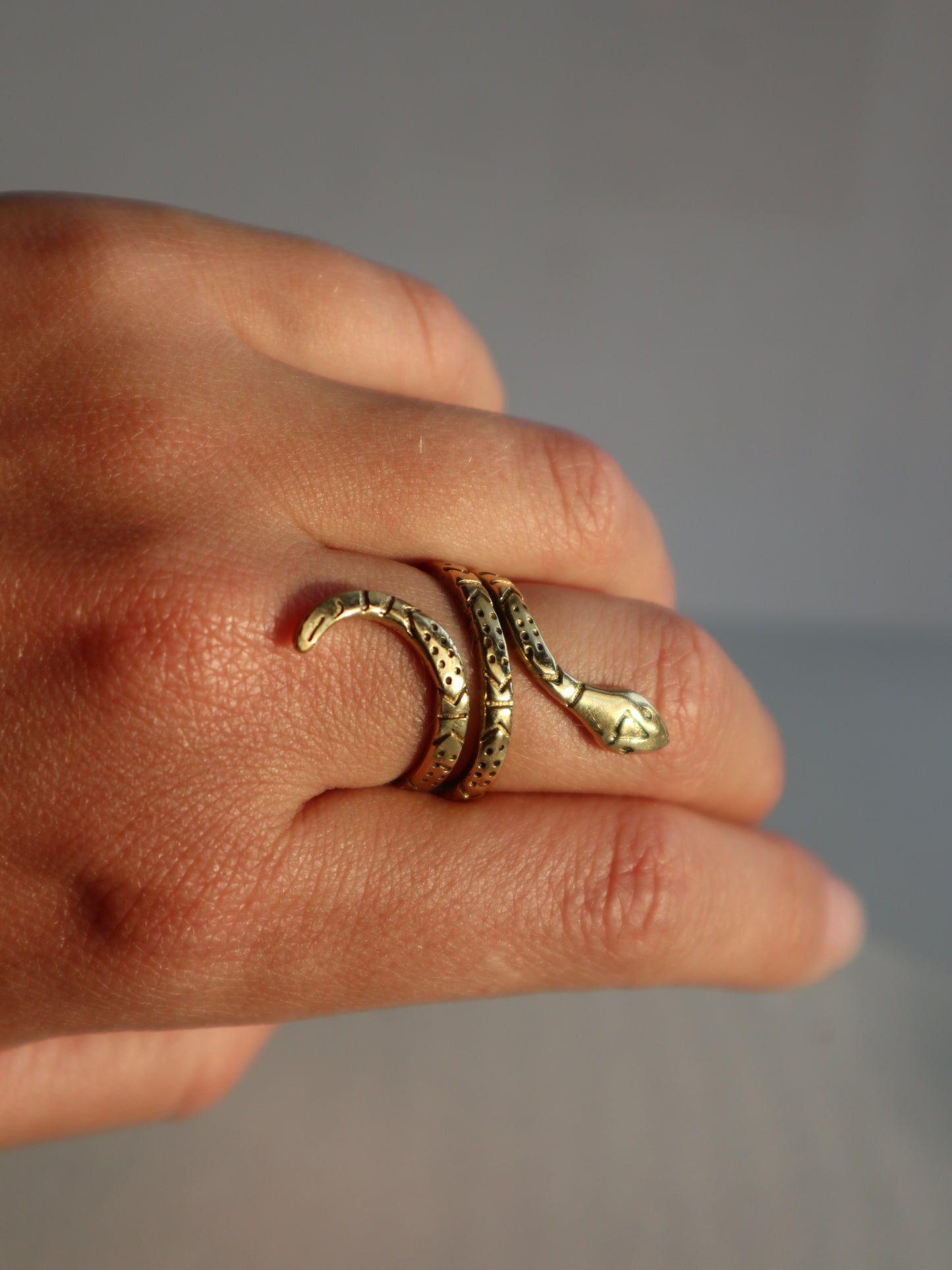 Kundalini brass ring