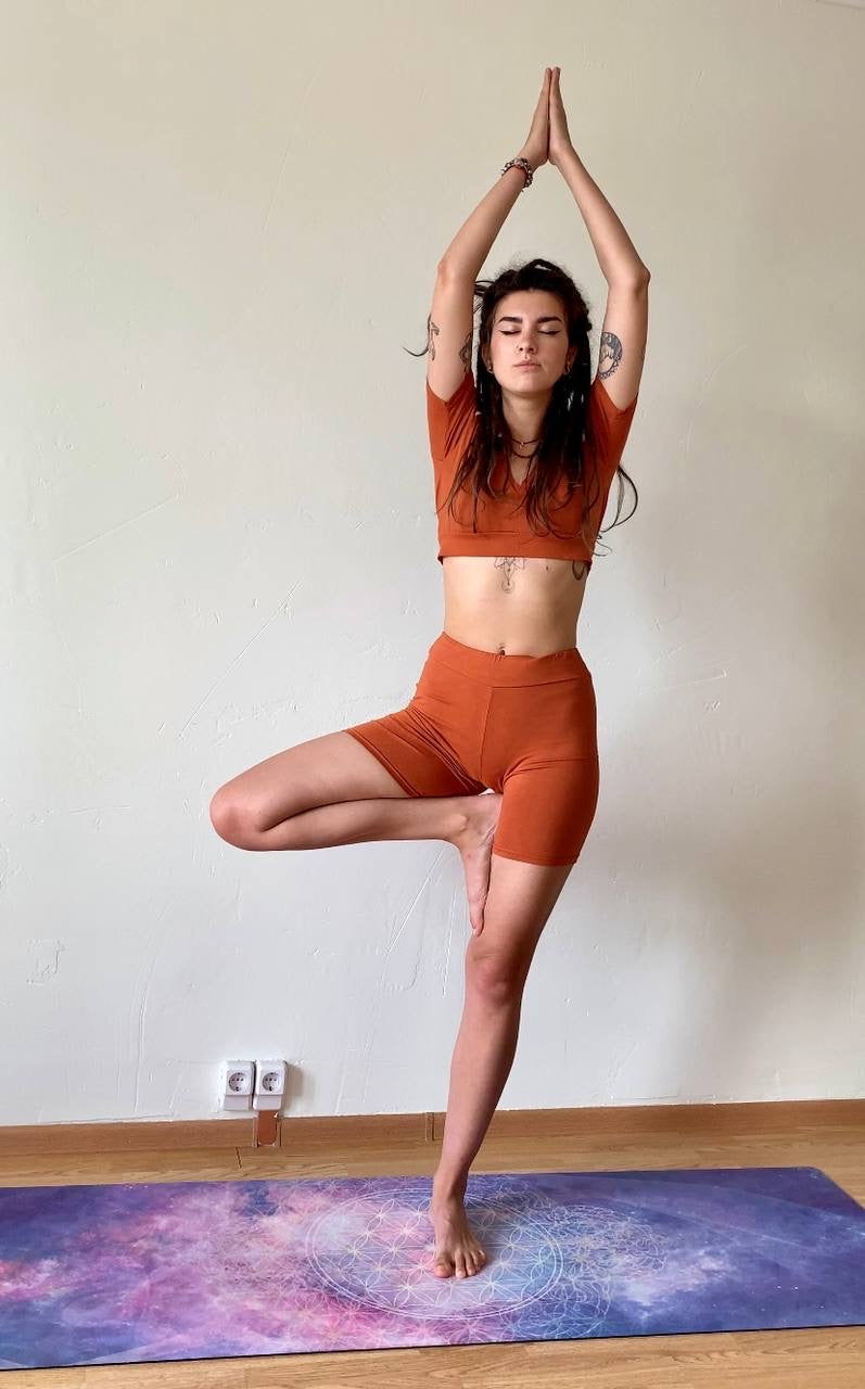 Sacred Set for Sacral Chakra/ Eden Shorts & Maia Top