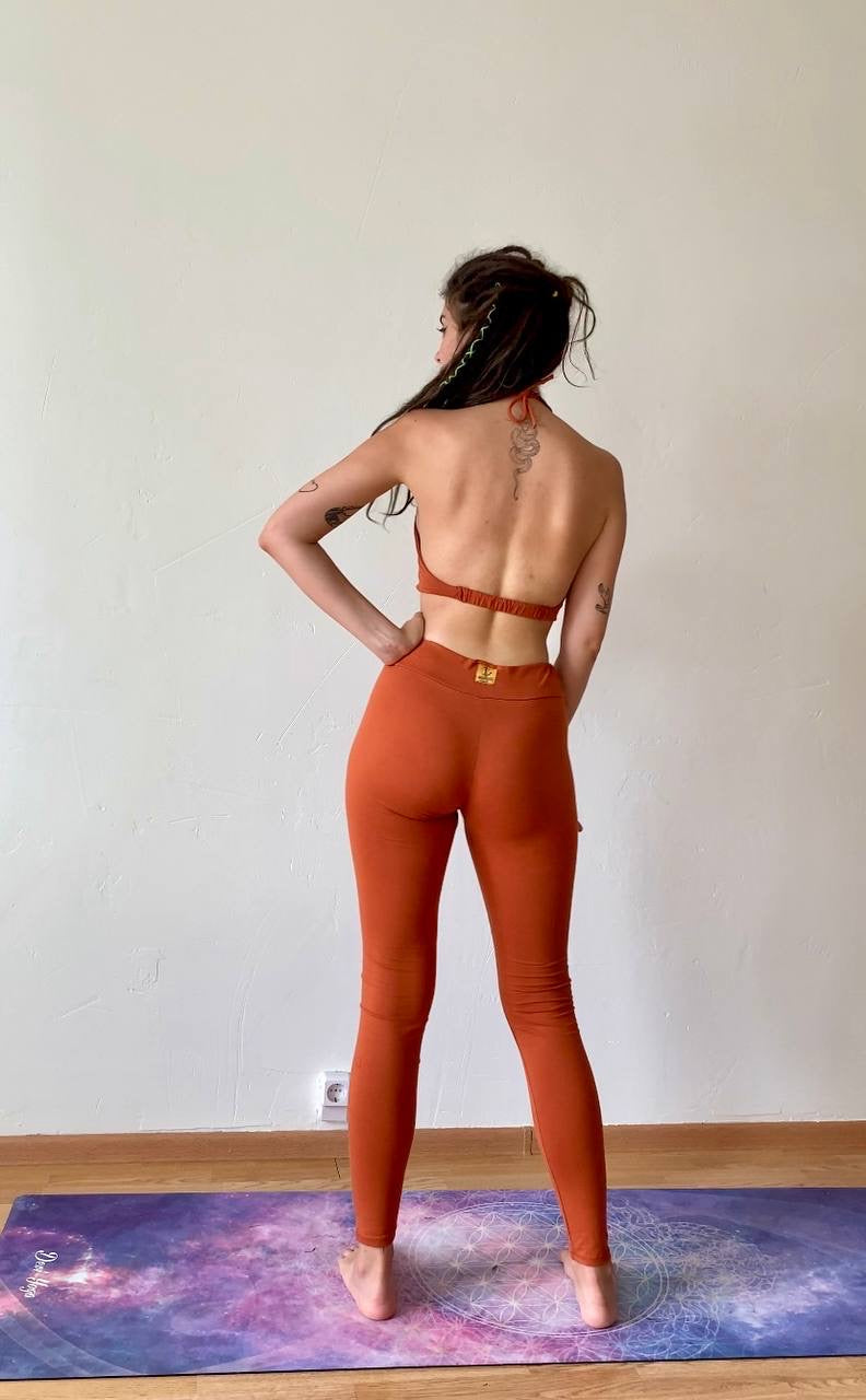 Sacred Set for Sacral Chakra/ Asana Pants & Gaia Top