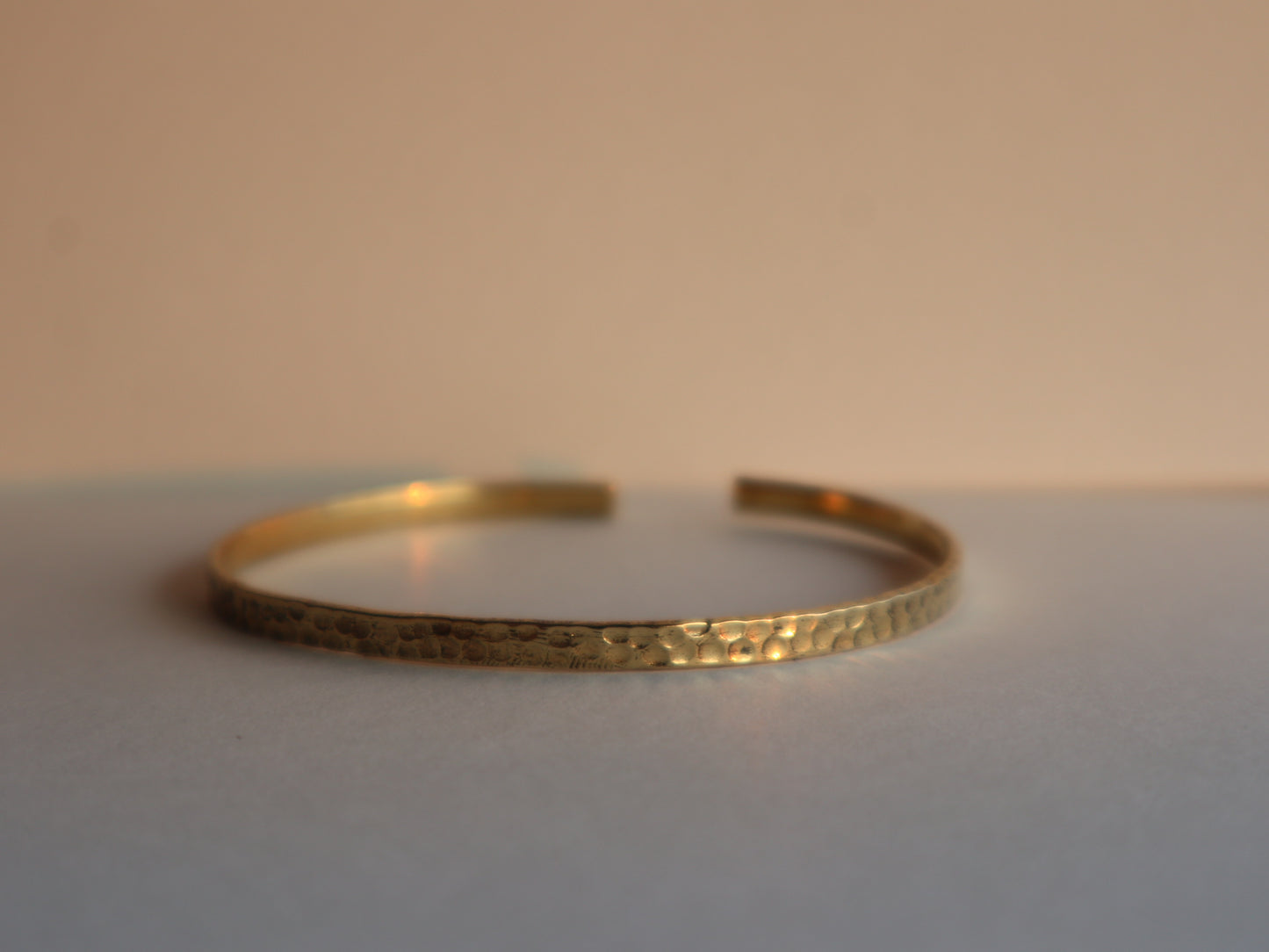 Elegance brass bracelet