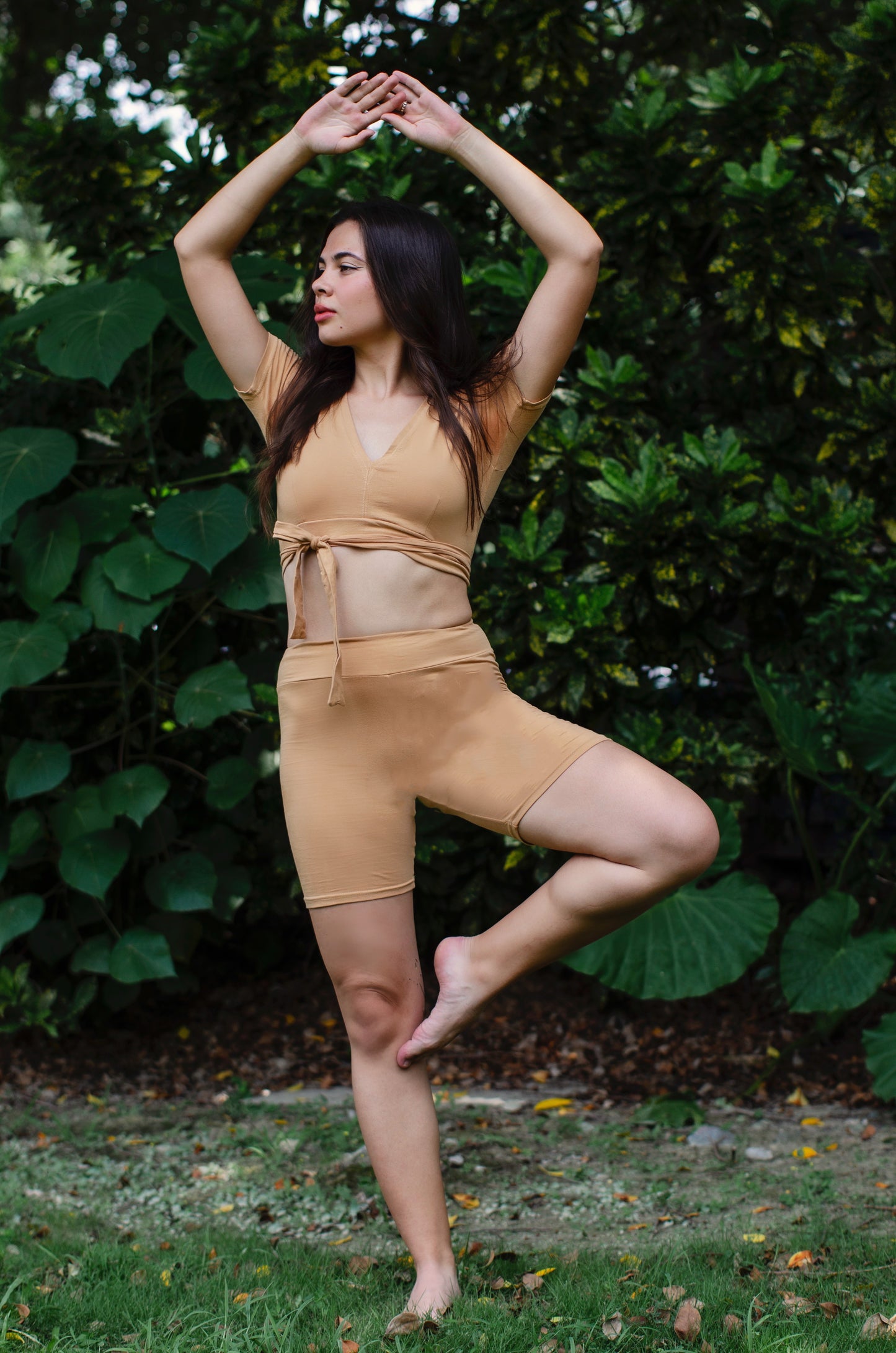 Nude Goddess Set/ Eden Shorts & Maia Top